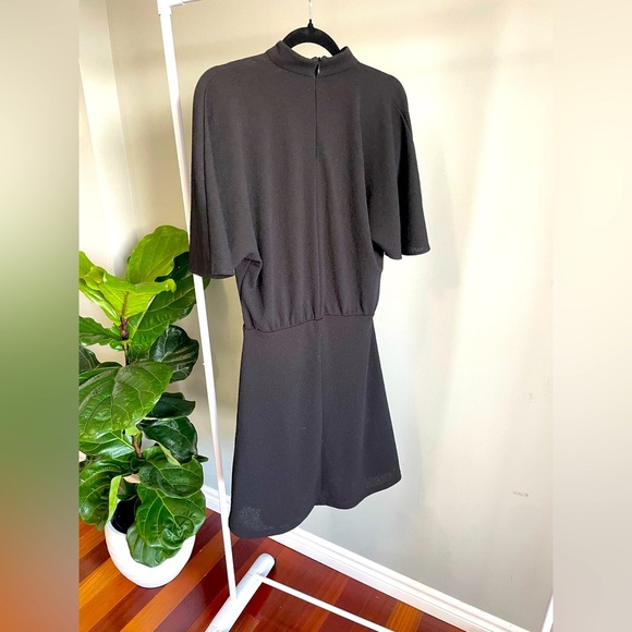 Black Mango dress short sleeved Size XS - Picture 1 of 3